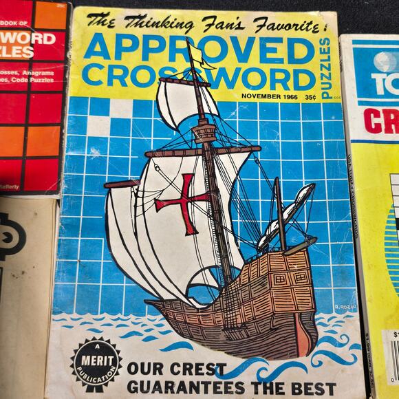 Vintage USA Today Globe Puzzlebook Approved Fun 'N Easy Crossword Puzzle Books - Picture 3 of 13